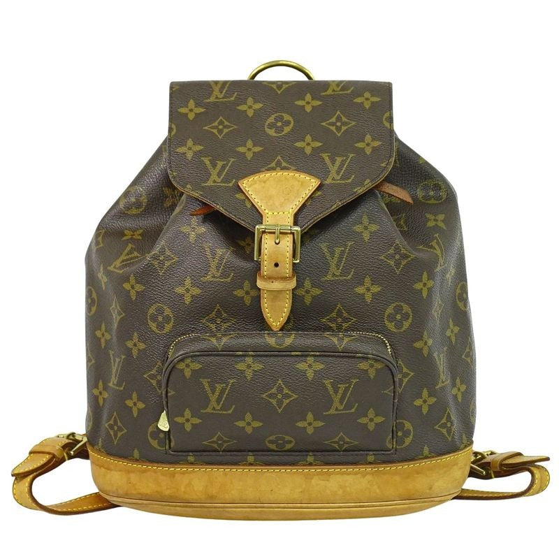 Louis Vuitton Montsouris MM Rucksack Sac Backpack Monogram Brown