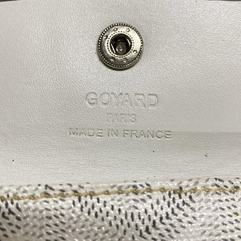 Goyard Tote Bag Saint Louis Junior White Marquise Leather