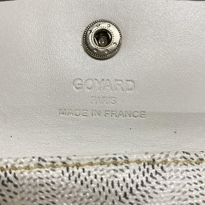 Goyard Tote Bag Saint Louis Junior White Marquise Leather