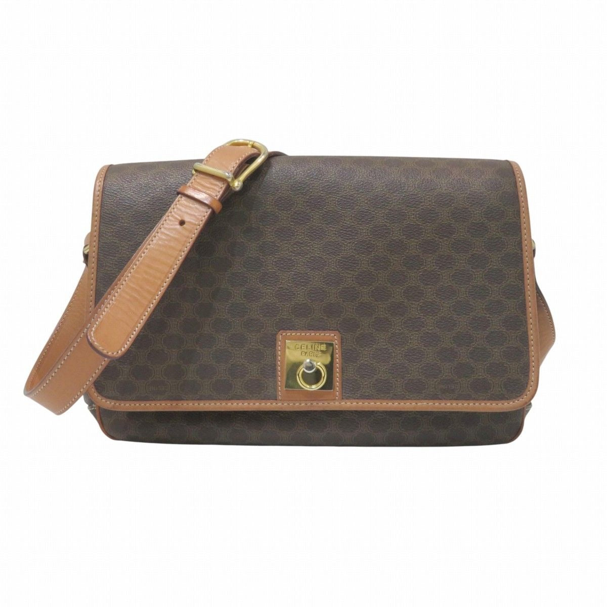 Celine Seri Nu Macadamia Shoulder Bag Leather