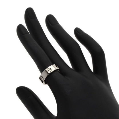 Cartier Love Ring #51 Ring - 18K White Gold Ladies