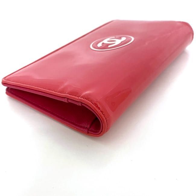 Chanel Foldable Long Wallet Pink Makeup Line