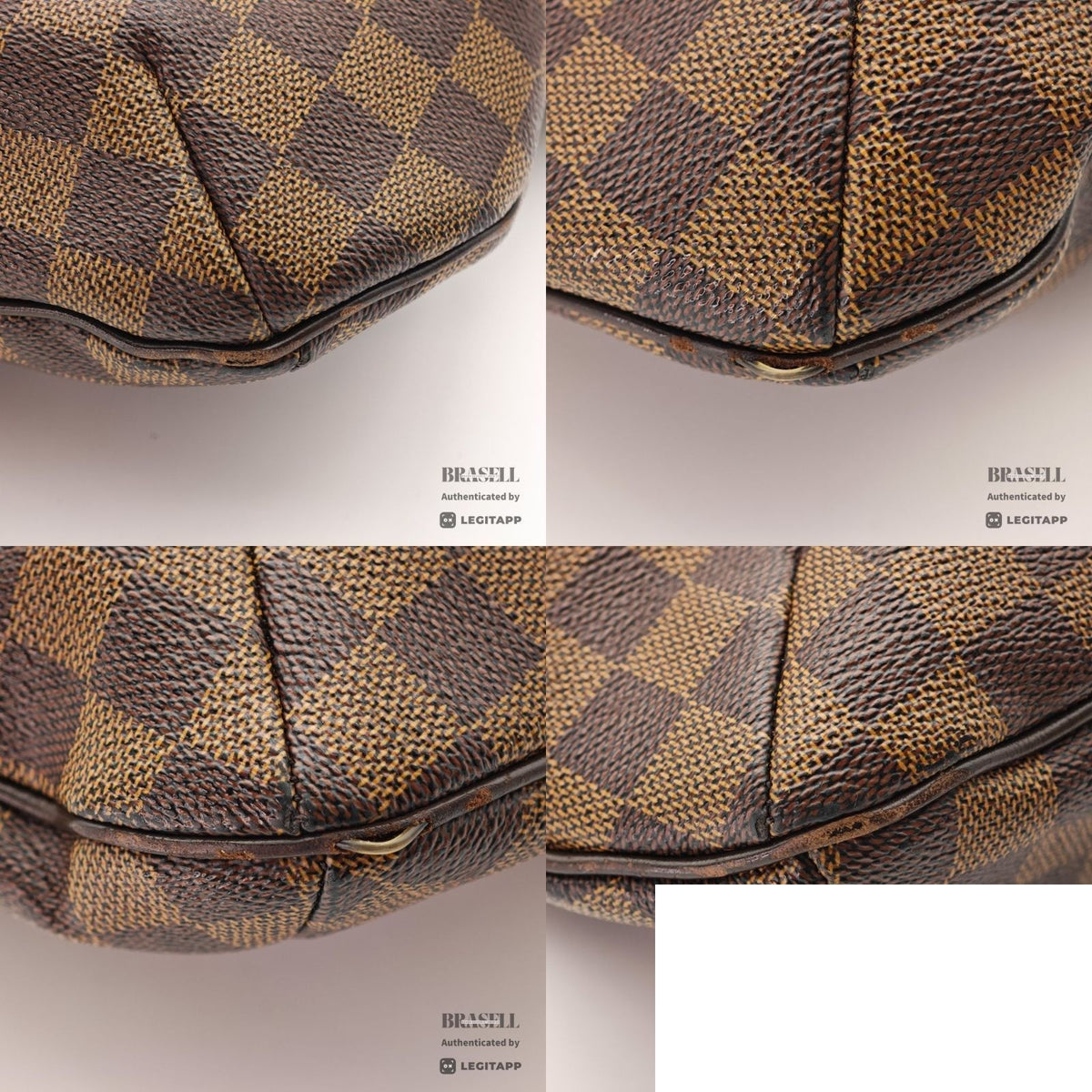Louis Vuitton Bloomsbury GM Shoulder Bag Brown — view 7