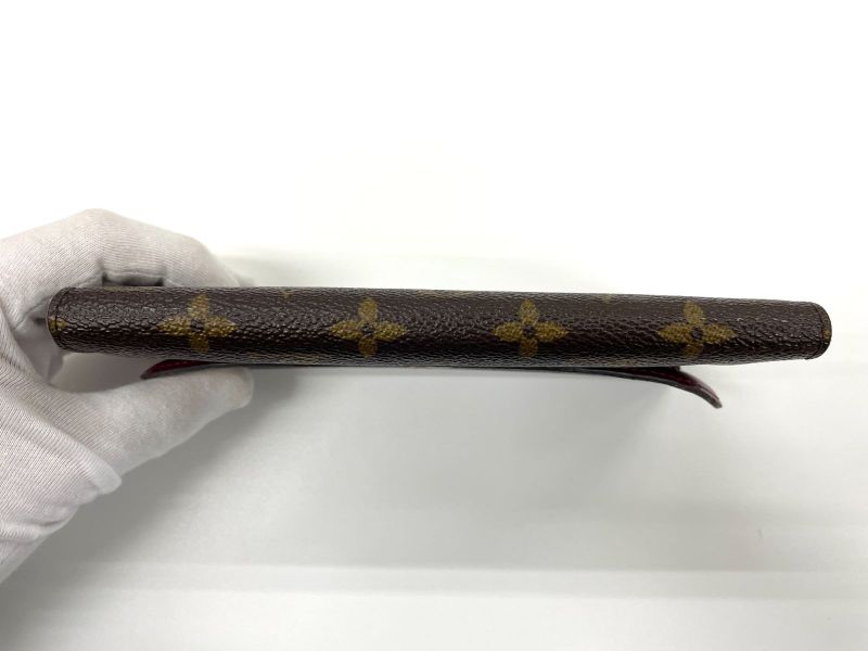 Louis Vuitton Monogram Portefeuille Emilie Zipper Long Wallet M41943 Brown ×