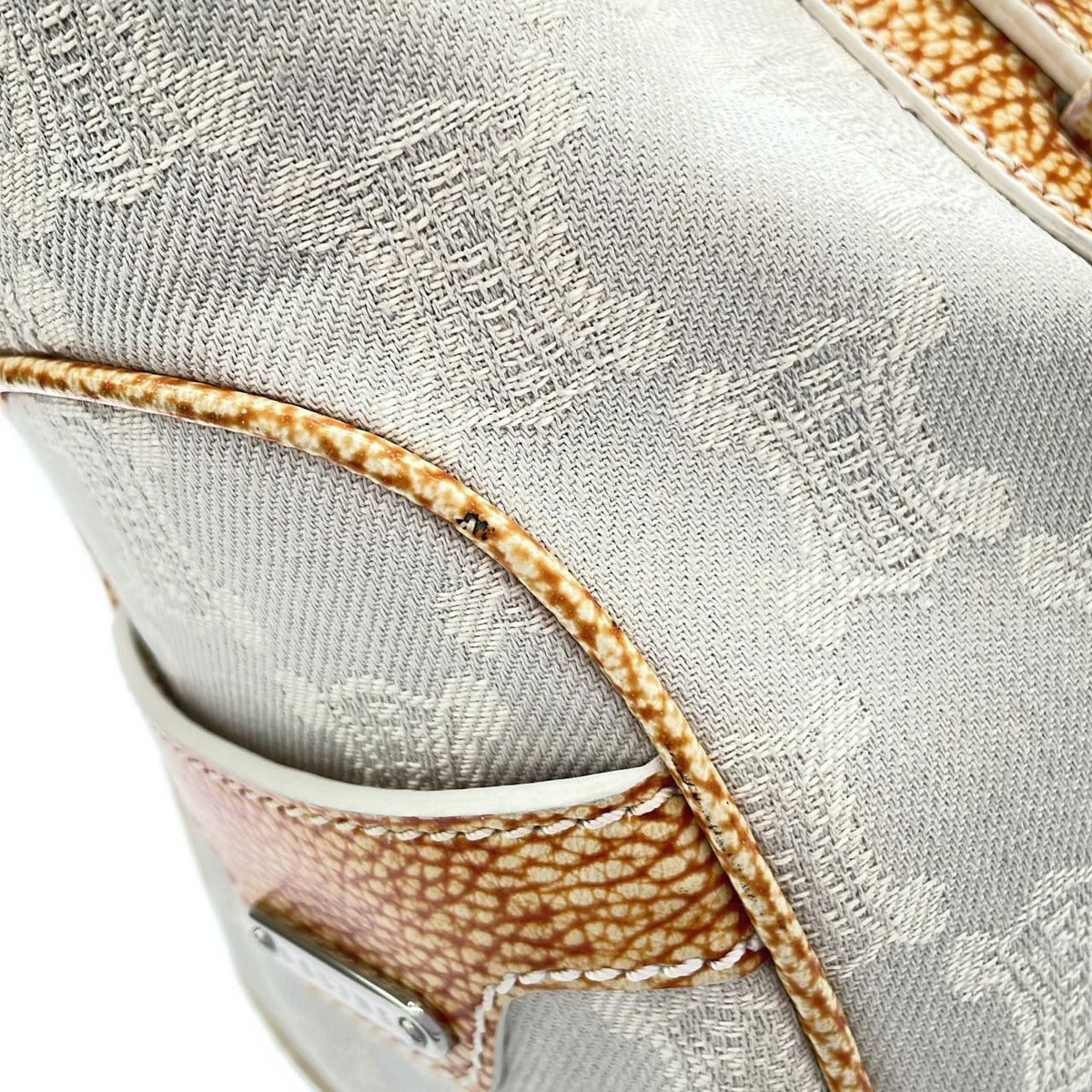 Celine Boogie Bag Canvas Silver — view 3