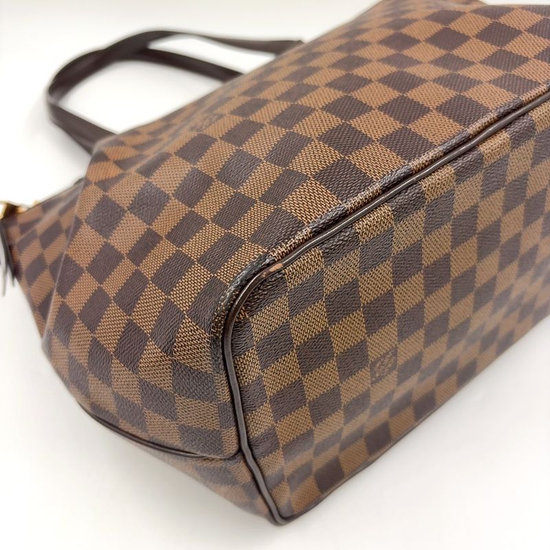 Louis Vuitton Westminster GM Damier Ebene Damier Ebene Leather × PVC Brown Tote