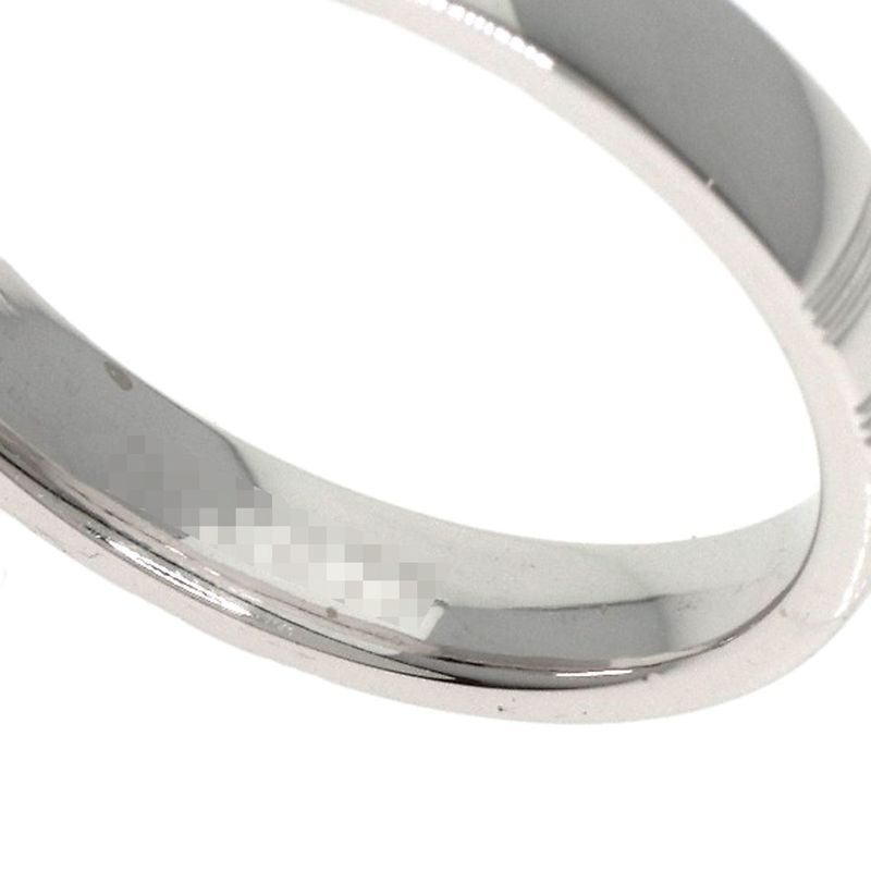 Hermes Ariane #49 Ring 18K White Gold Ladies