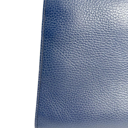 Gucci 470271 Leather Bamboo 2-way Handbag Gucci Blue