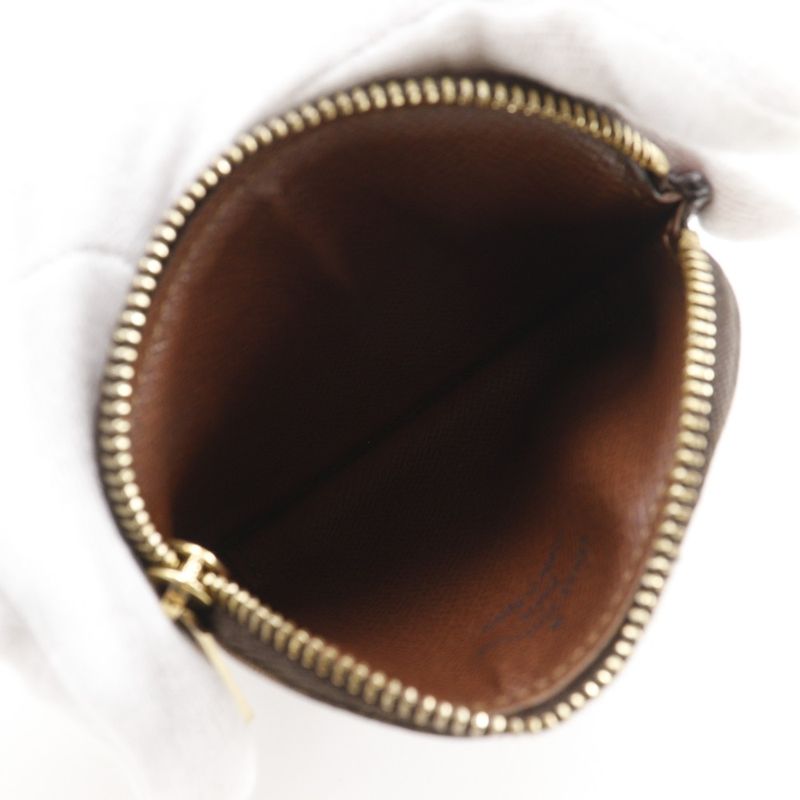 Louis Vuitton Porte Monet Si Ring Monogram Rare M60025 Monogram Canvas Ca0076