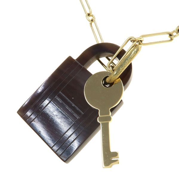 Hermes Amulet Padlock Gmnecklace