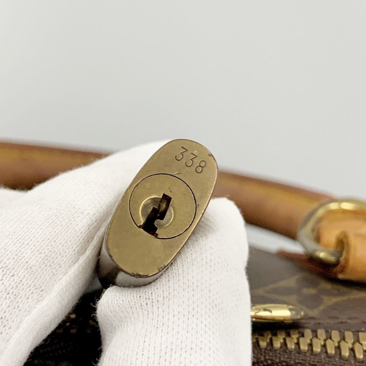 Louis Vuitton Monogram Alma Handbag M51130 Brown