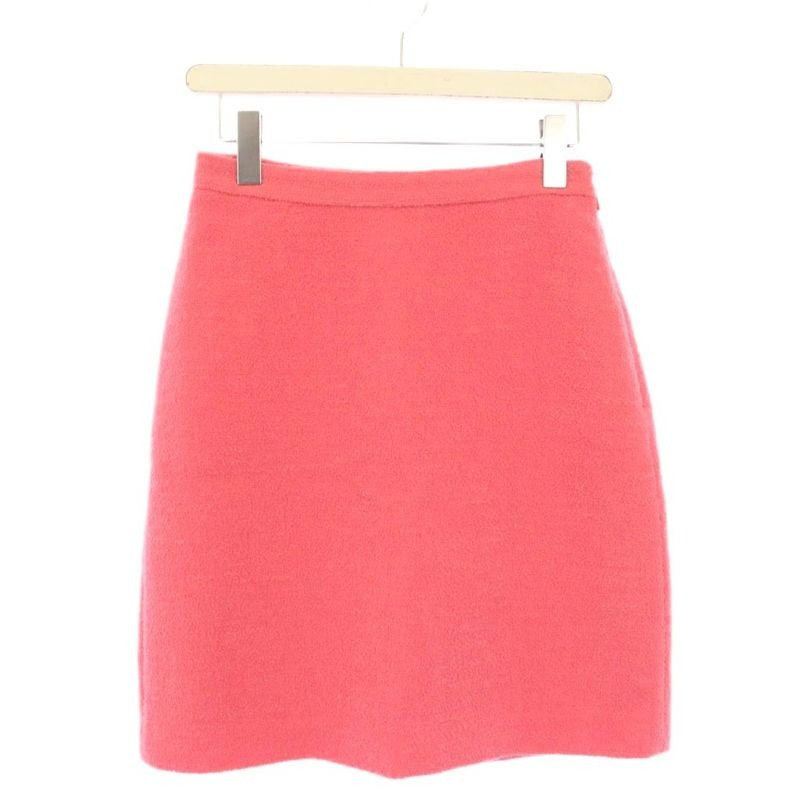 Gucci Tweed Trapezoid Skirt Mini 38 Pink KH
