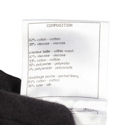 Chanel Pants Camellia Logo Cotton CC — view 4