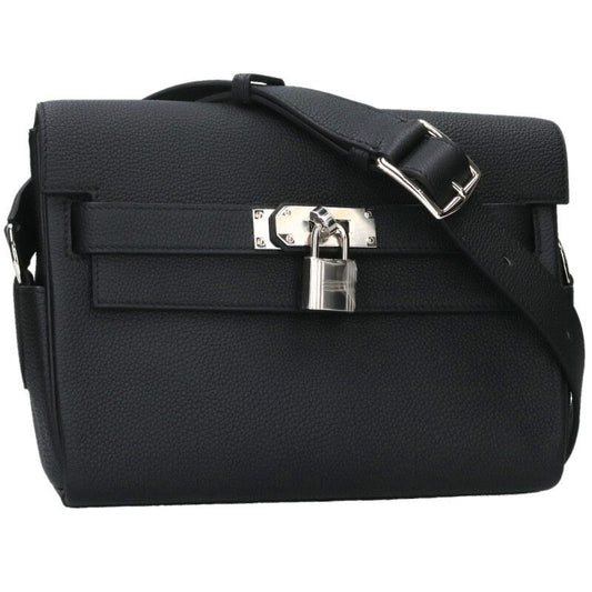Hermes Kelly Messenger Togo Calfskin Shoulder Bag PM