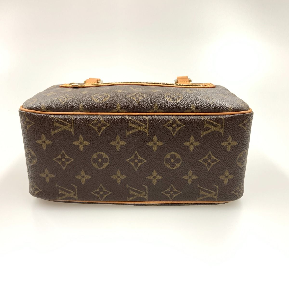 Louis Vuitton Monogram Shite MM Shoulder Bag M51182 Brown