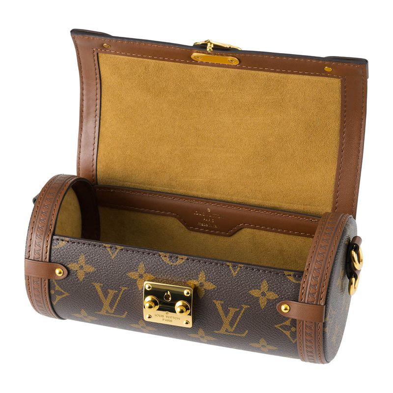 Louis Vuitton Shoulder Bag Papillon Trunk Brown