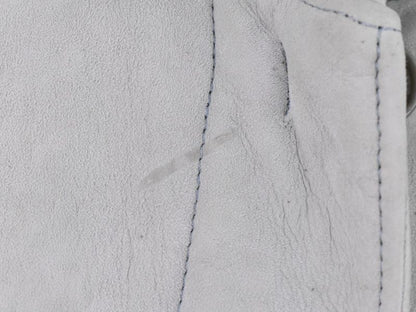 Authentic Loewe Lambskin Leather Estimated Mouton Long Coat Hooded Outerwear 36