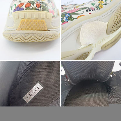 Gucci X Balenciaga Hakka Project Triple S Flora Print Notation Size