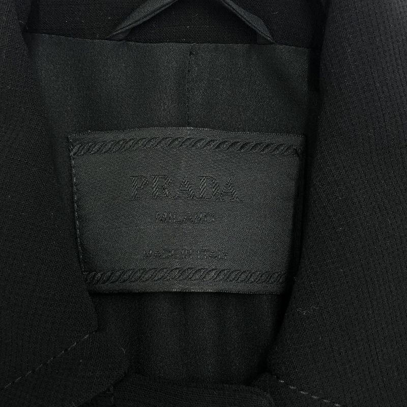 Prada 1990's Coat Black 42