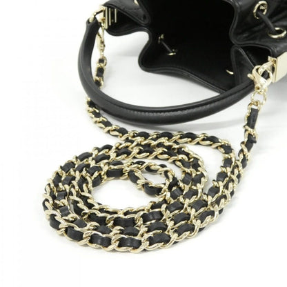 Chanel Bag Handbag Gold — view 7