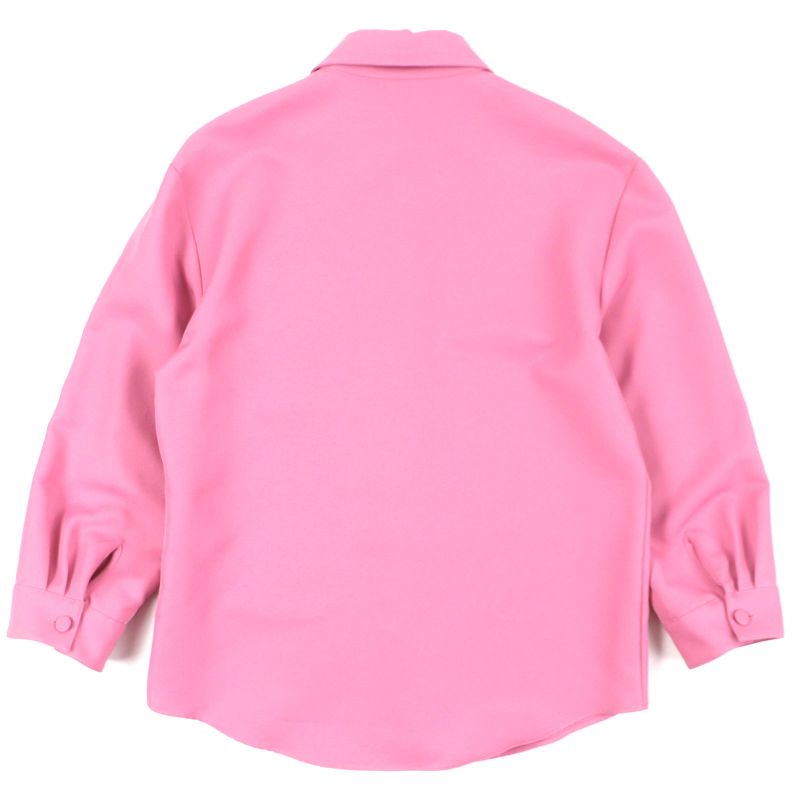  Gucci 498598 Long Sleeve Long Sleeve Shirt Pink 46 Genuine