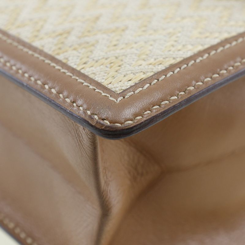 Hermes Vintage Canvas 0J Ladies Shoulder Bag