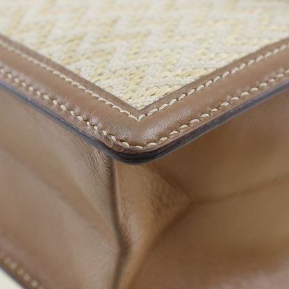 Hermes Vintage Canvas 0J Ladies Shoulder Bag