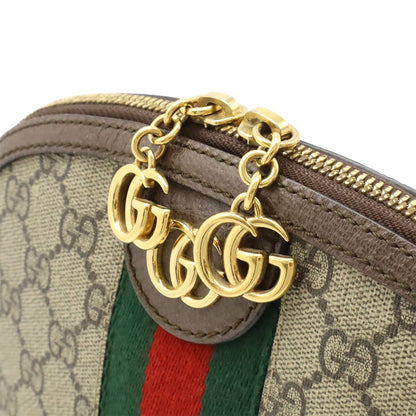 Gucci Ophidia GG Supreme Sherry Line Small Shoulder Bag Pochette PVC Leather