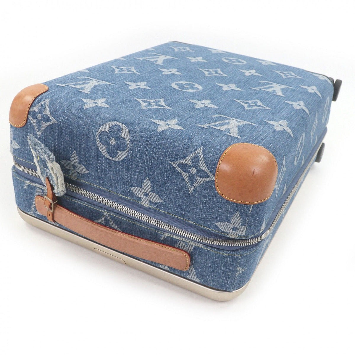 Louis Vuitton Horizon 55 Monogram Denim Leather LV Remix Equipped — view 3