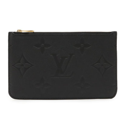 Louis Vuitton Monogram Empreinte Neverfull MM Pouch Only Noir Black