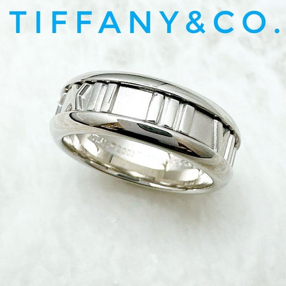 Tiffany & Co Atlas White Gold Ring