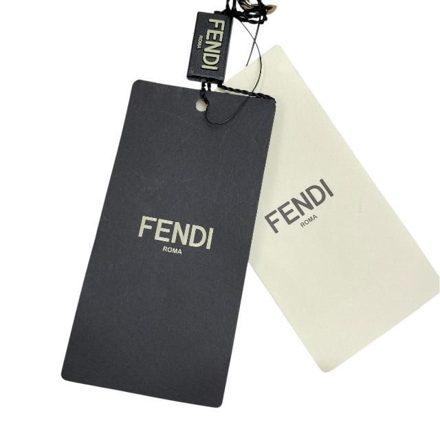 Fendi Strap You Long Shoulder Strap Bag Accessories Flower Motif Studs Leather