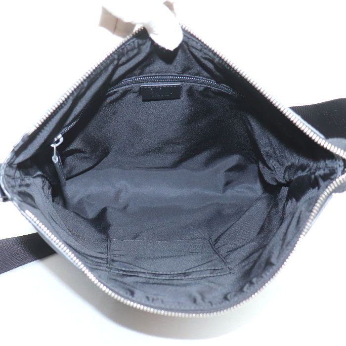 Gucci Web Sherry Line Shoulder Bag Black 631199 Kwt7n 1060 Outlet Men's Preowned