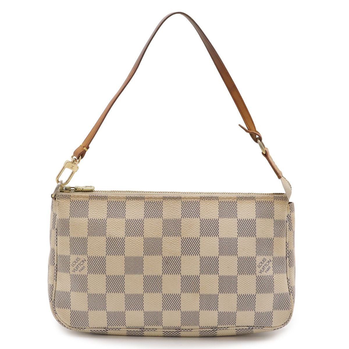 Louis Vuitton Damier Azur Pochette Pouch 2-Way Shoulder Bag