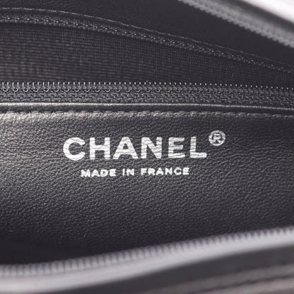 Chanel Shoulder Bag Quilted Black Lambskin — view 4