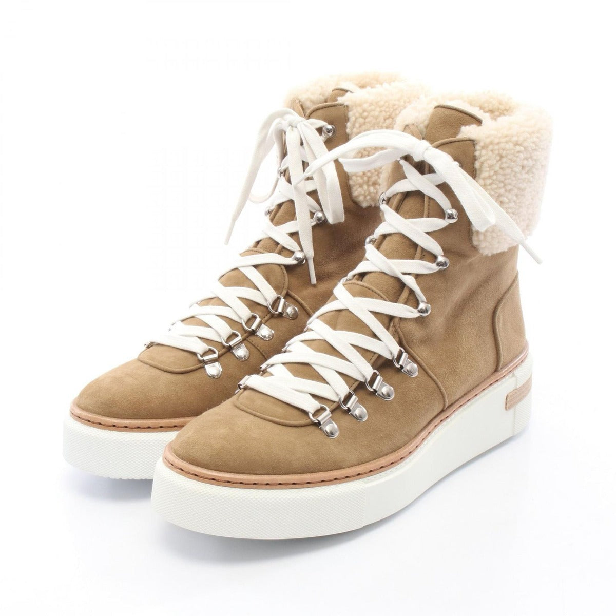 Hermes Boots Flocon Suede Mouton
