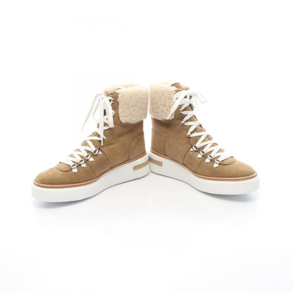 Hermes Boots Flocon Suede Mouton — view 3