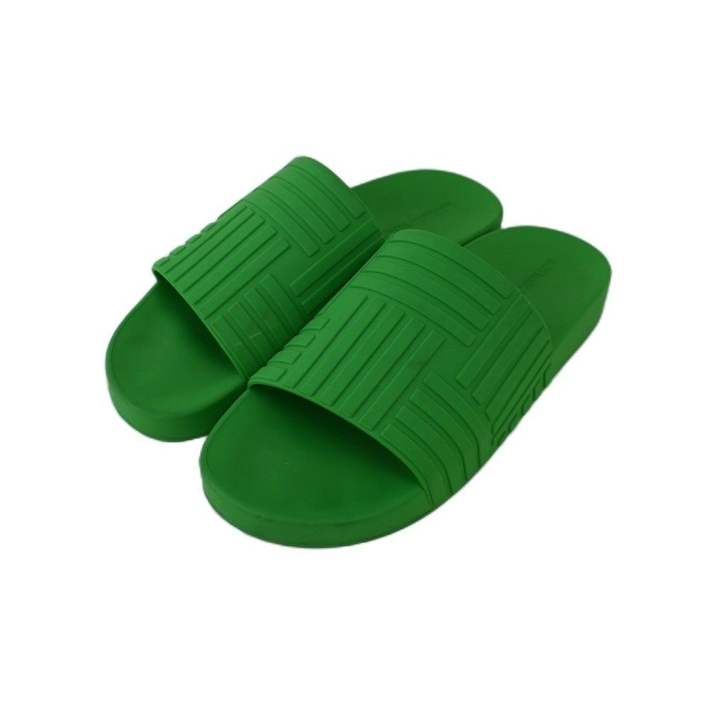 Bottega Veneta Sandals Slider Slide Rubber Green