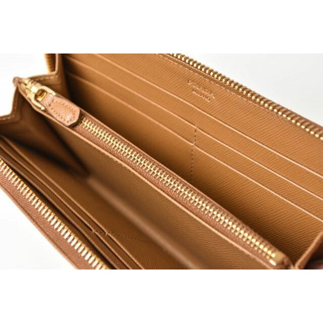 Prada Wallet Long 1 M0506 Saffiano Metal Shape Pressed Leather — view 5