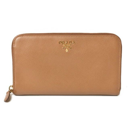 Prada Wallet Long 1 M0506 Saffiano Metal Shape Pressed Leather