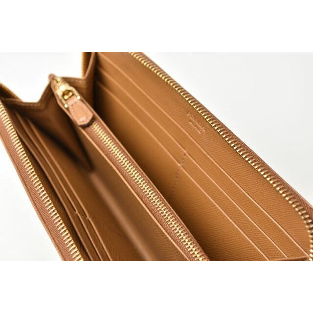Prada Wallet Long 1 M0506 Saffiano Metal Shape Pressed Leather — view 9