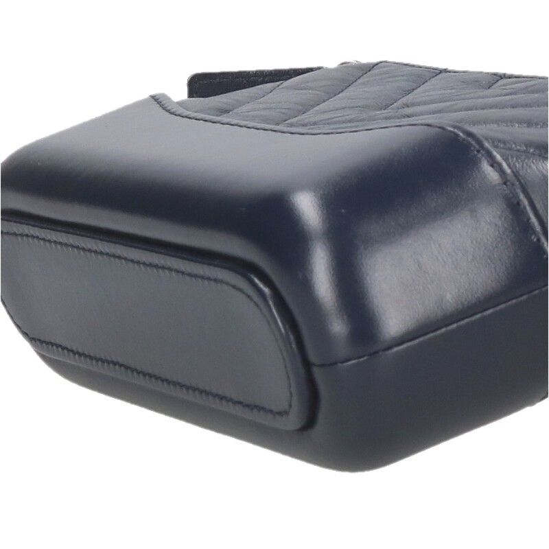 Chanel A94505 Gabrielle De Chanel Chevron Aged Calfskin Chain Wallet Shoulder