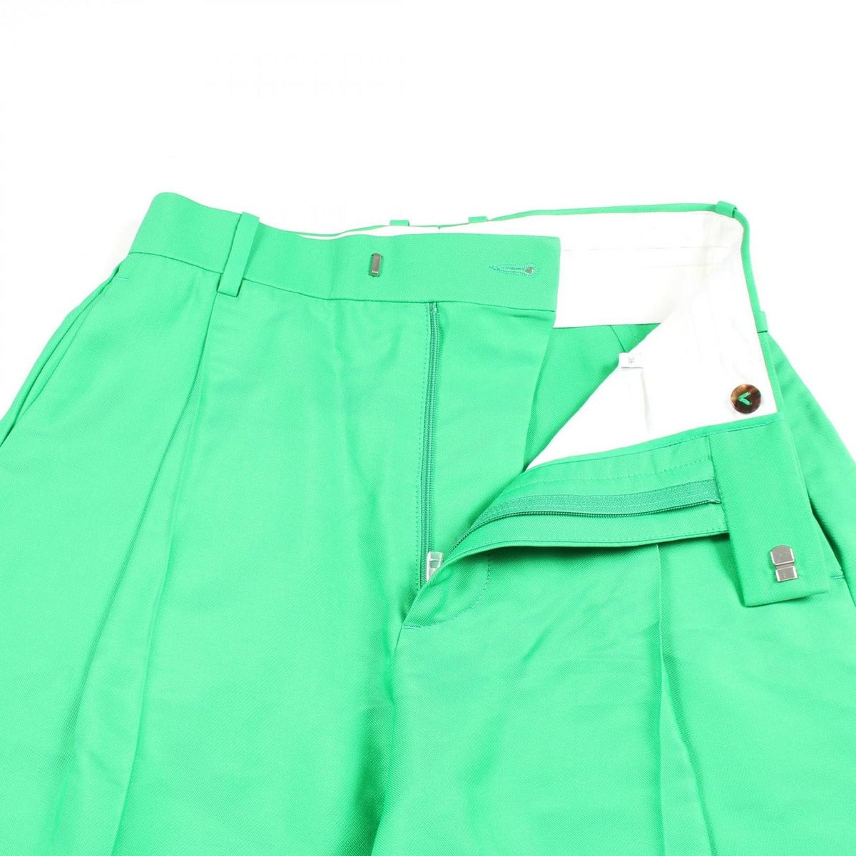 Bottega Veneta Pants Cotton Green 36 — view 5