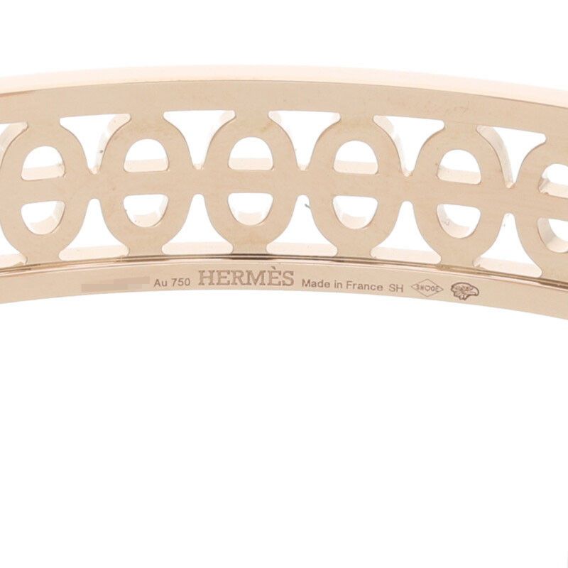 Hermes Chaine D'ancre Divine Chaine D'ancre Divine Bangle Bracelet Women SH