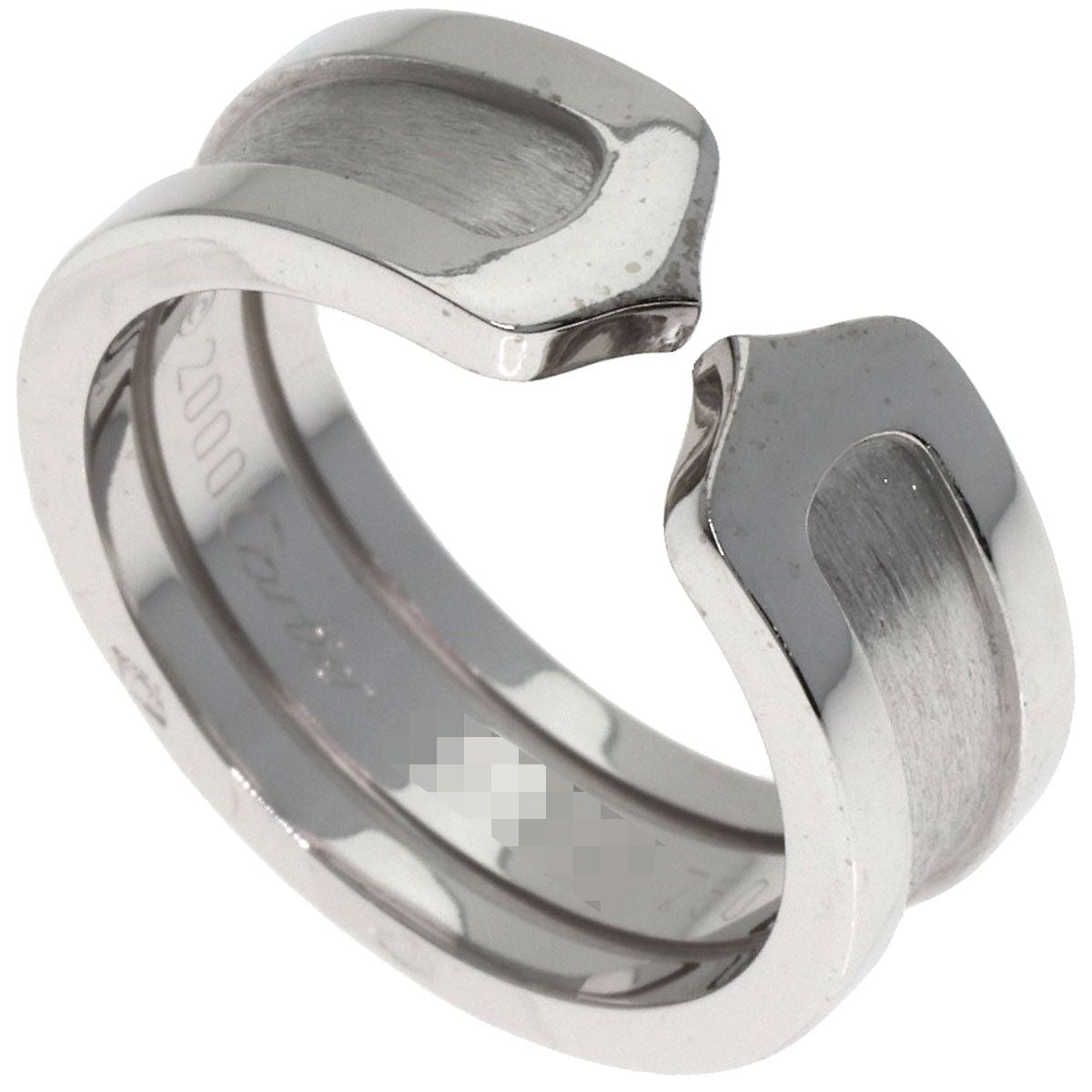 Cartier C2 50 Ring 18K White Gold