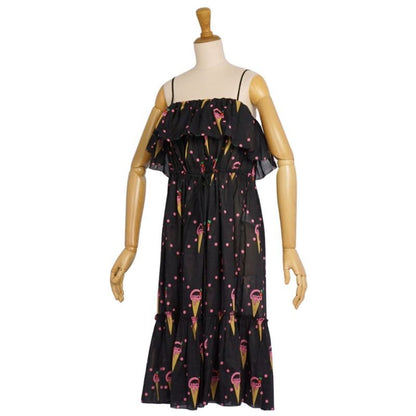 Gucci Dress Sleeveless Total Pattern Cotto — view 4