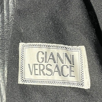Gianni Versace 80's Vintage Kimono Leather Blouson 80's Vintage Kimono Leather