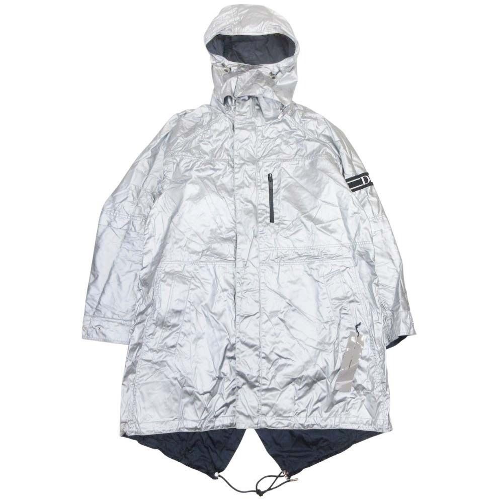 Dior Homme Descente Collaboration Capsule Collection Reversible Coat 46 Silver