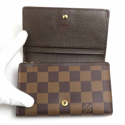 Louis Vuitton Damier Portmonnais Bier Tresor N61730