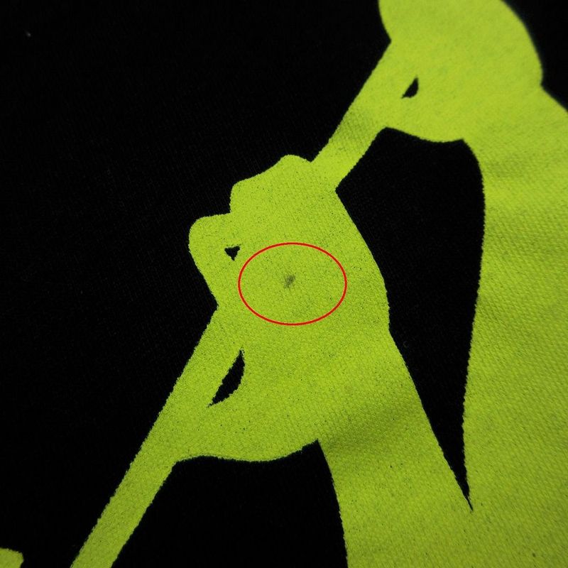 Gucci 492347 Xjald Chateau Marmont Print T-Shirt Short Sleeve Black Size XS